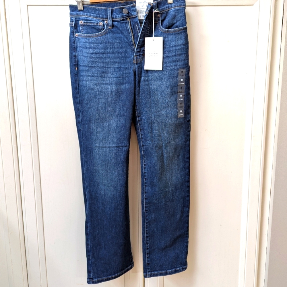Lucky Brand Zoe High Rise Staright Leg Denim